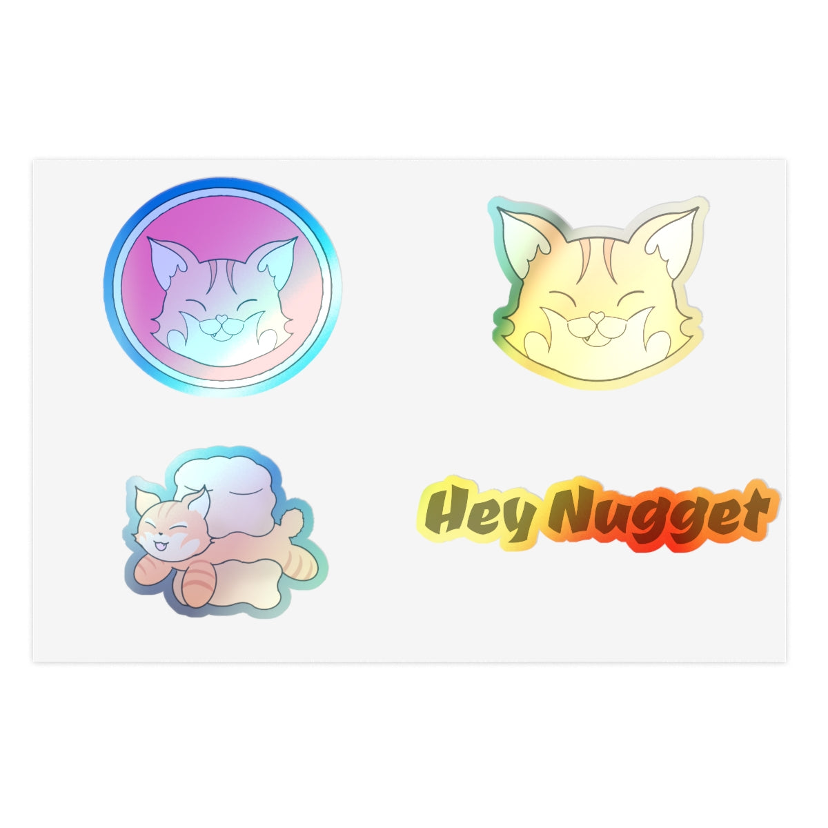 Stand out with the Sticker Sheets available at Hey Nugget. Grab yours today!