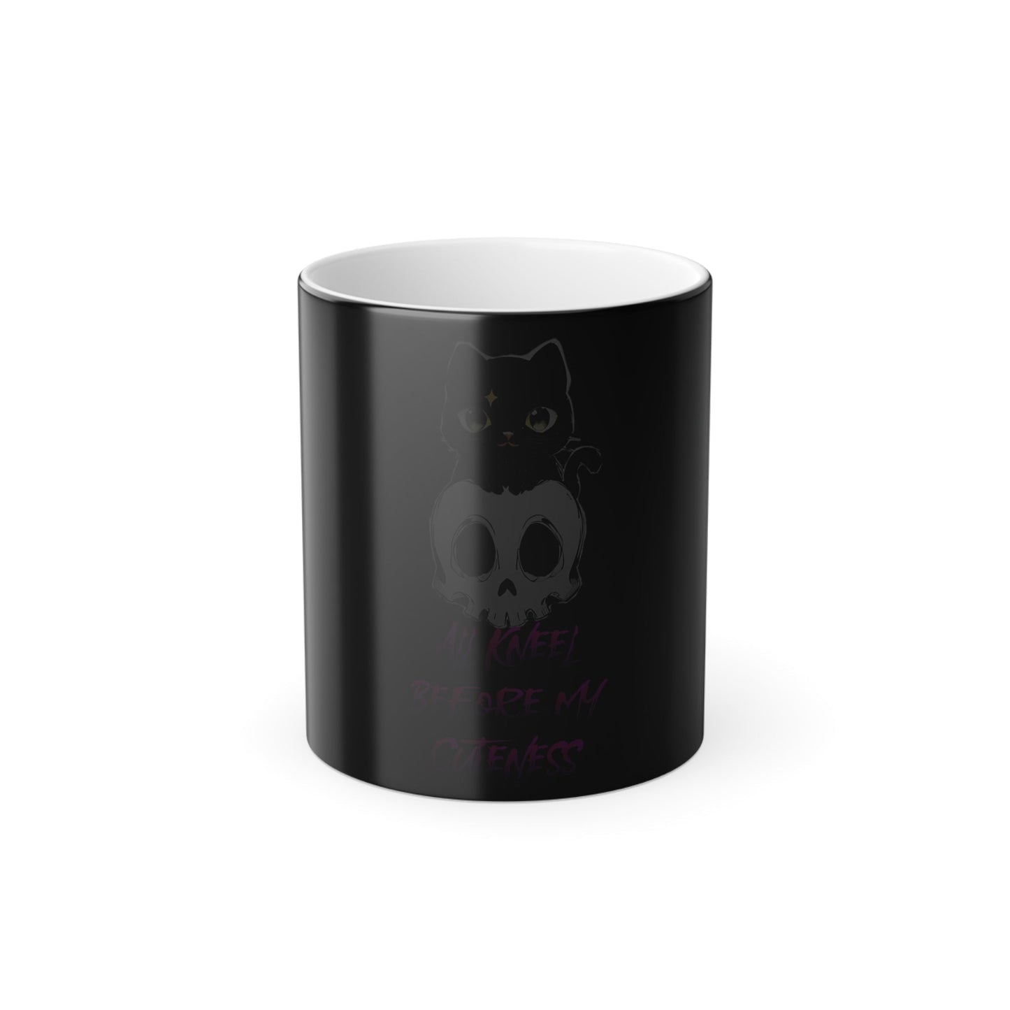Stand out with the Color Morphing Mug, 11oz available at Hey Nugget. Grab yours today!