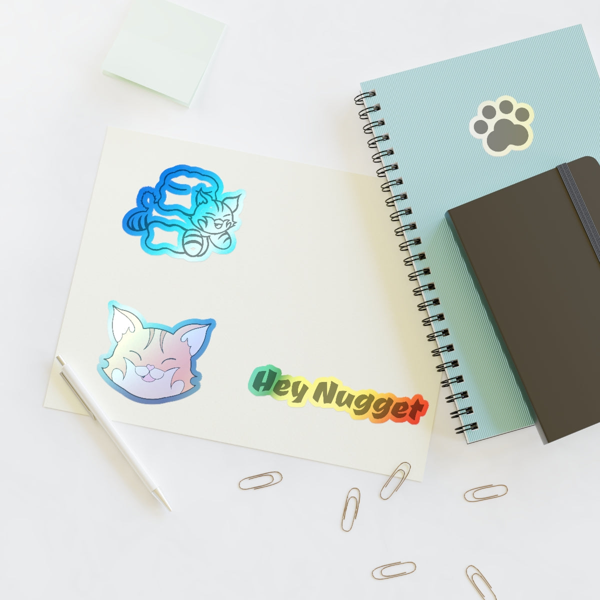 Stand out with the Sticker Sheets available at Hey Nugget. Grab yours today!