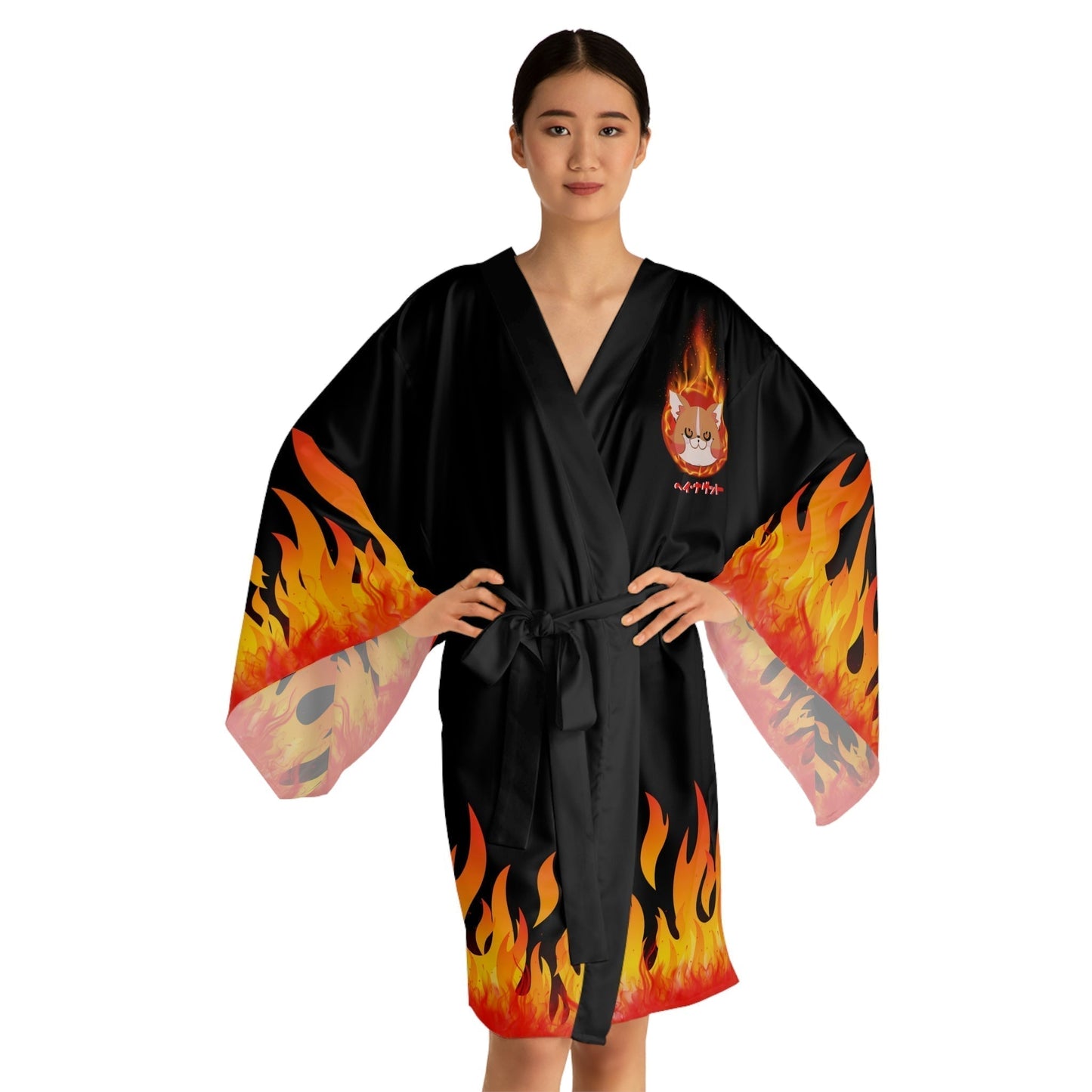Stand out  with the  Tokyo Nugget Kimono Robe  available at Hey Nugget. Grab yours today!