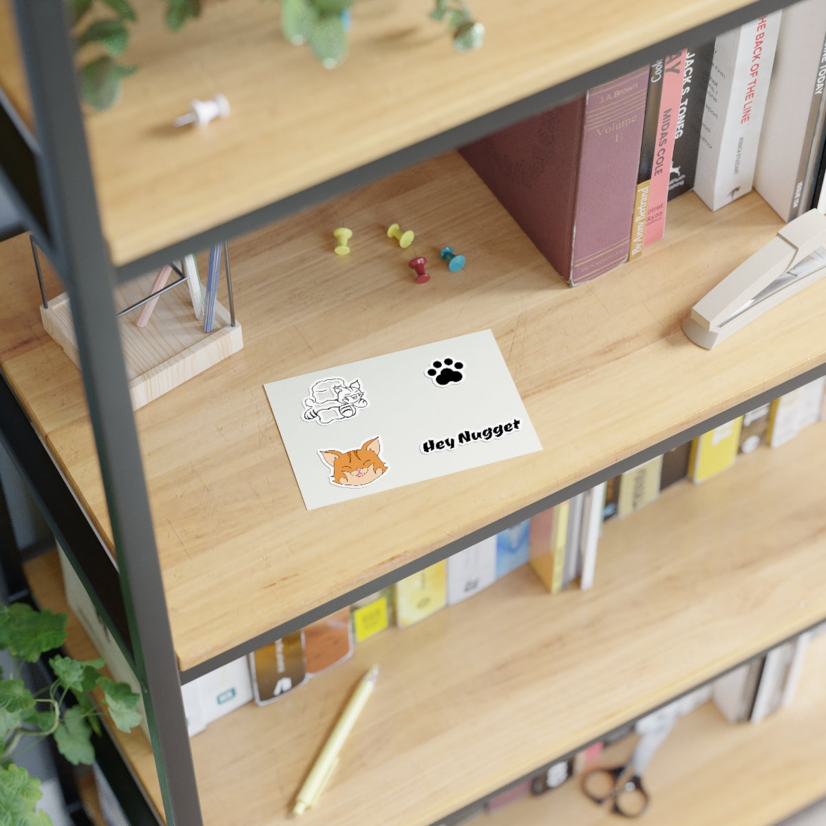 Stand out with the Sticker Sheets available at Hey Nugget. Grab yours today!