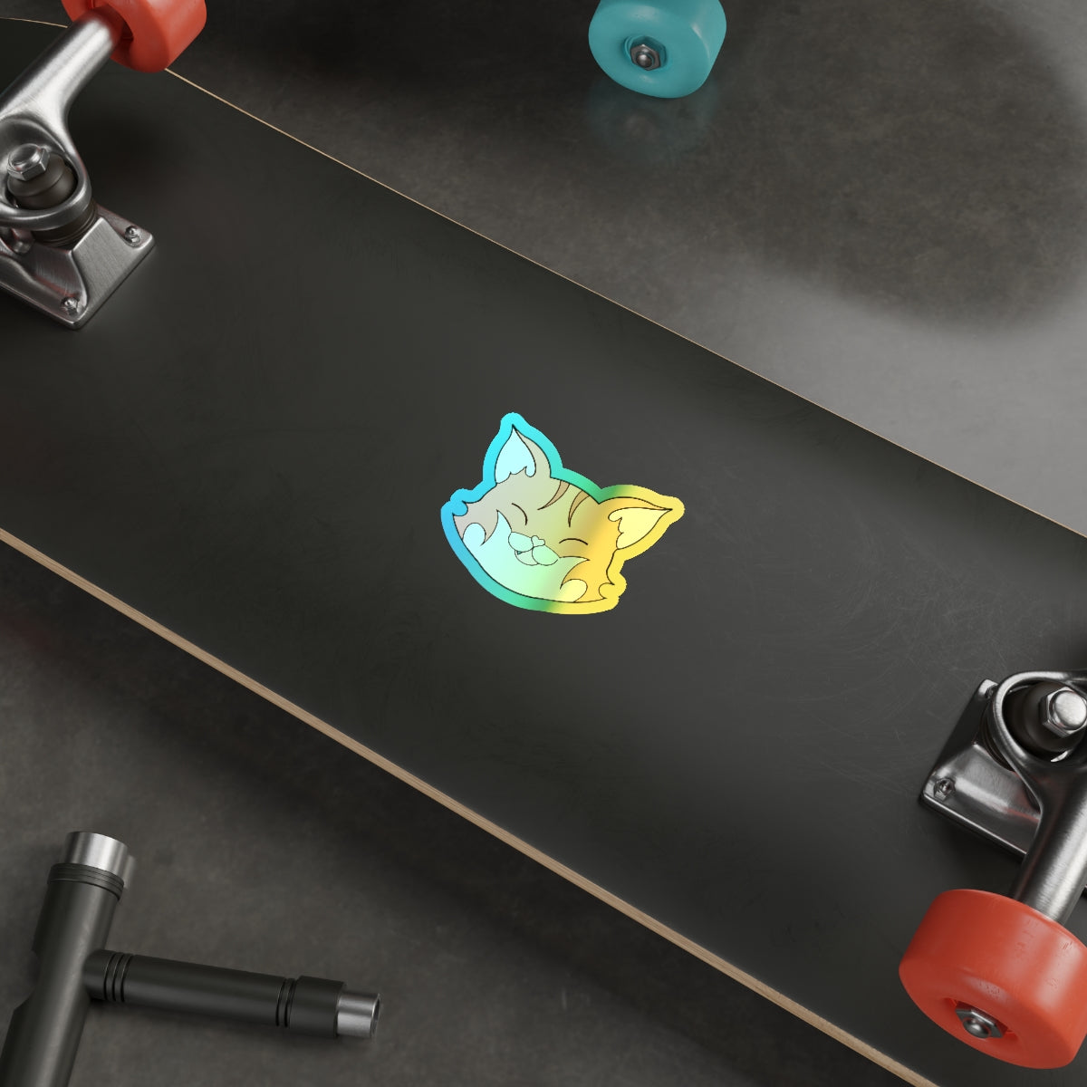 Stand out with the Holographic Die-cut Stickers available at Hey Nugget. Grab yours today!