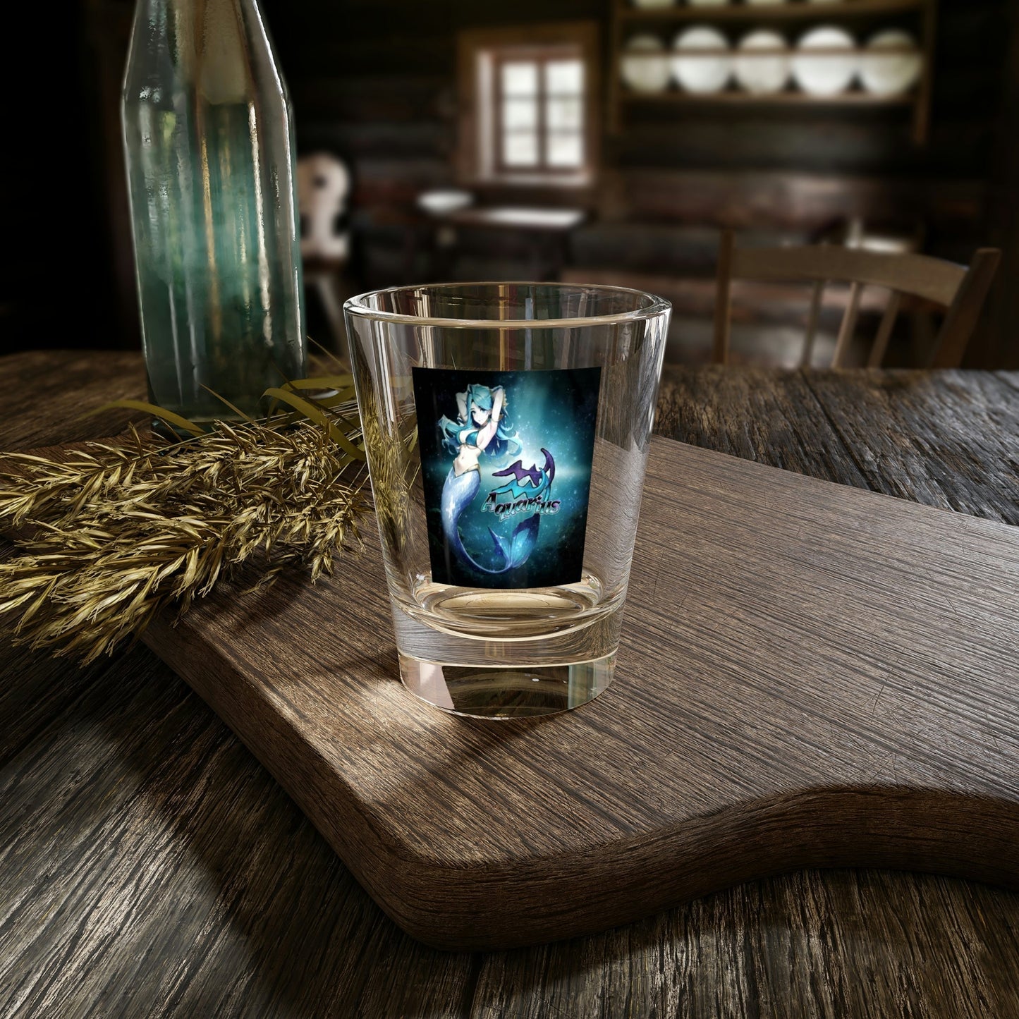 Stand out with the zodiac Aquarius Shot Glass, 1.5oz available at Hey Nugget. Grab yours today!
