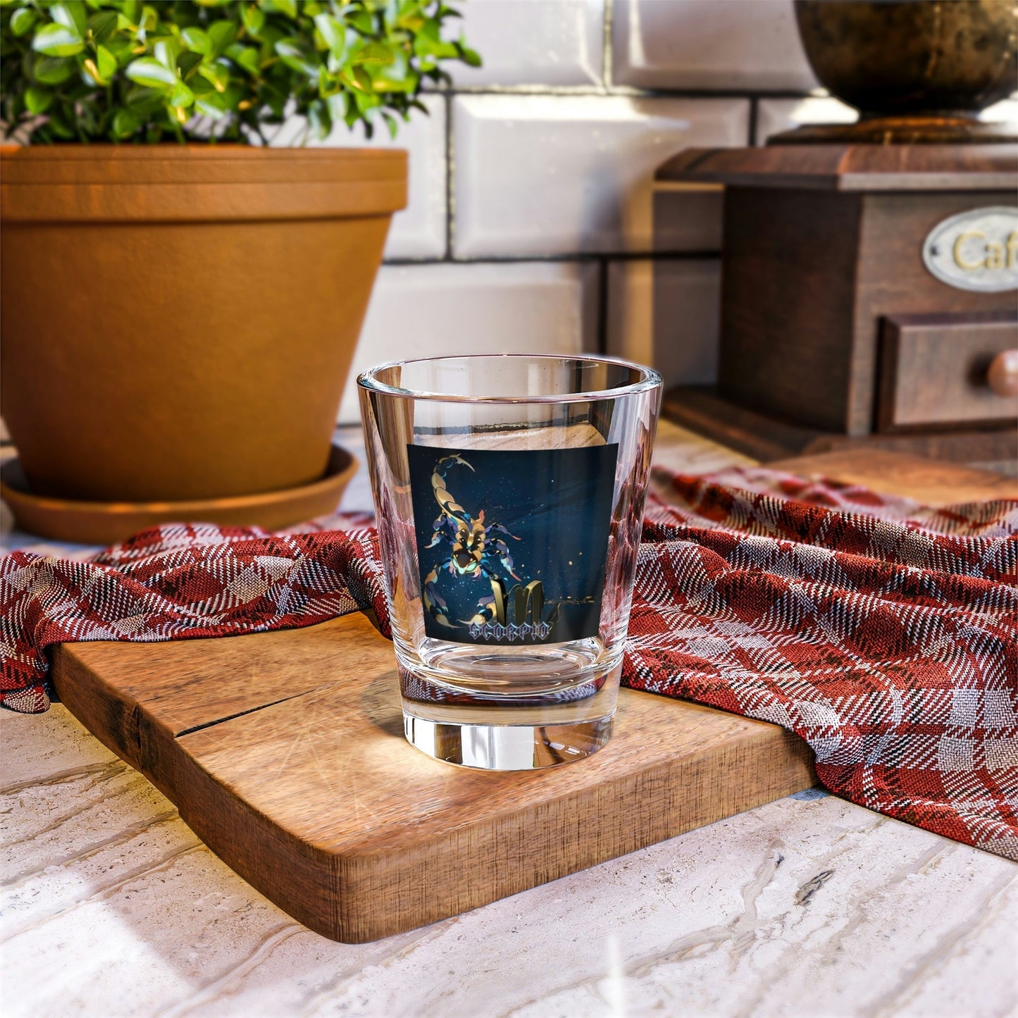 Stand out with the zodiac Scorpio Shot Glass, 1.5oz available at Hey Nugget. Grab yours today!