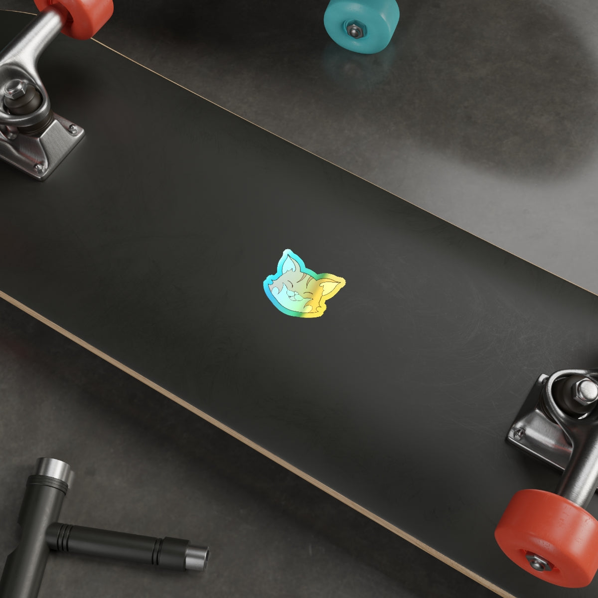 Stand out with the Holographic Die-cut Stickers available at Hey Nugget. Grab yours today!