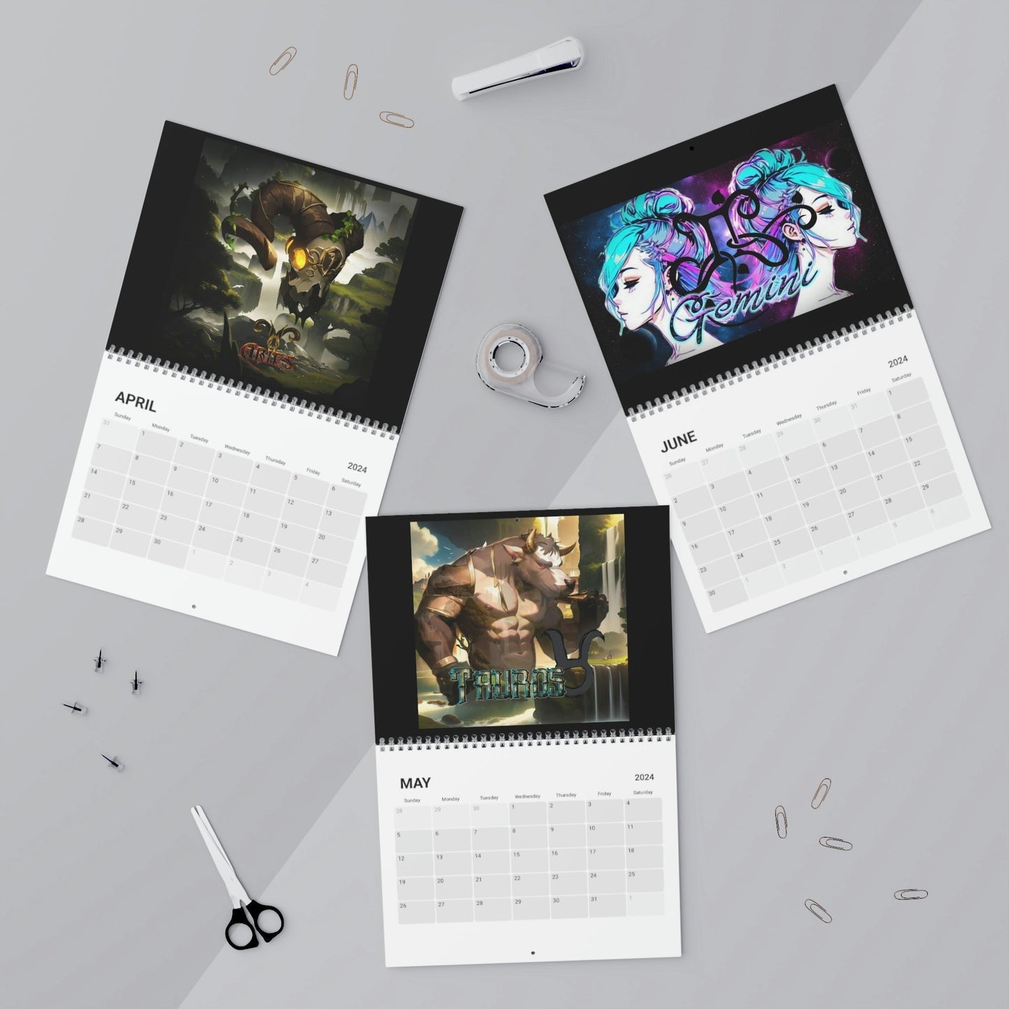 Stand out with the Zodiac Calendar (2024) available at Hey Nugget. Grab yours today!