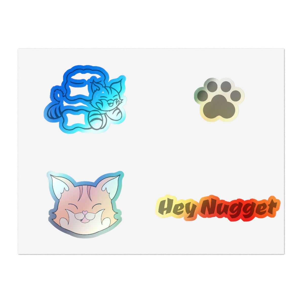 Stand out with the Sticker Sheets available at Hey Nugget. Grab yours today!