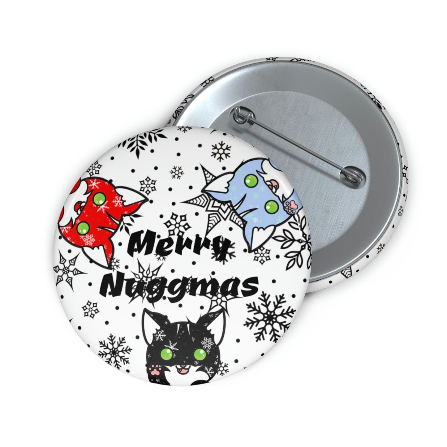 Stand out with the Nuggmas Pin Buttons available at Hey Nugget. Grab yours today!