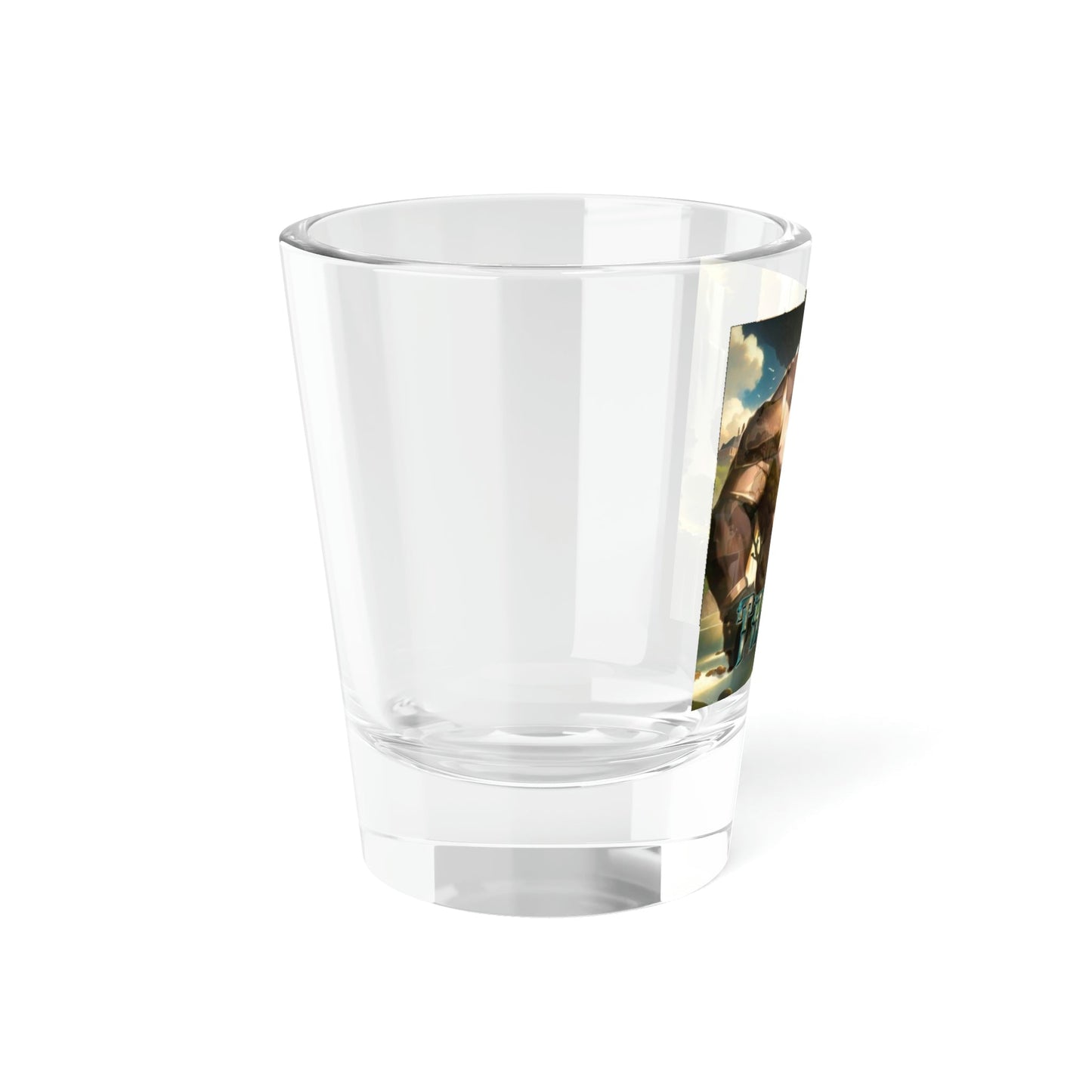 Stand out with the zodiac Tauros Shot Glass, 1.5oz available at Hey Nugget. Grab yours today!