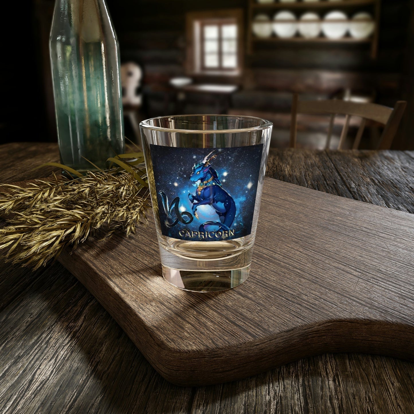 Stand out with the zodiac Capricorn Shot Glass, 1.5oz available at Hey Nugget. Grab yours today!