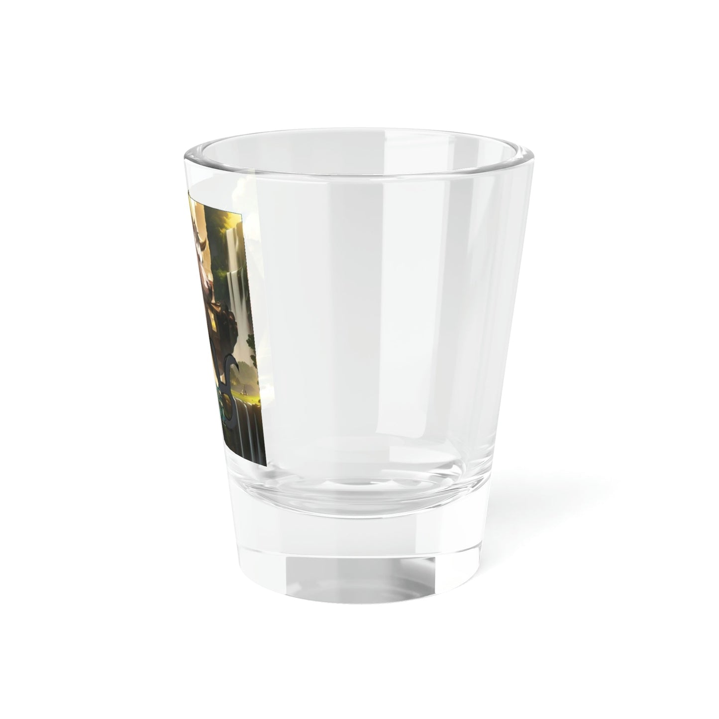 Stand out with the zodiac Tauros Shot Glass, 1.5oz available at Hey Nugget. Grab yours today!