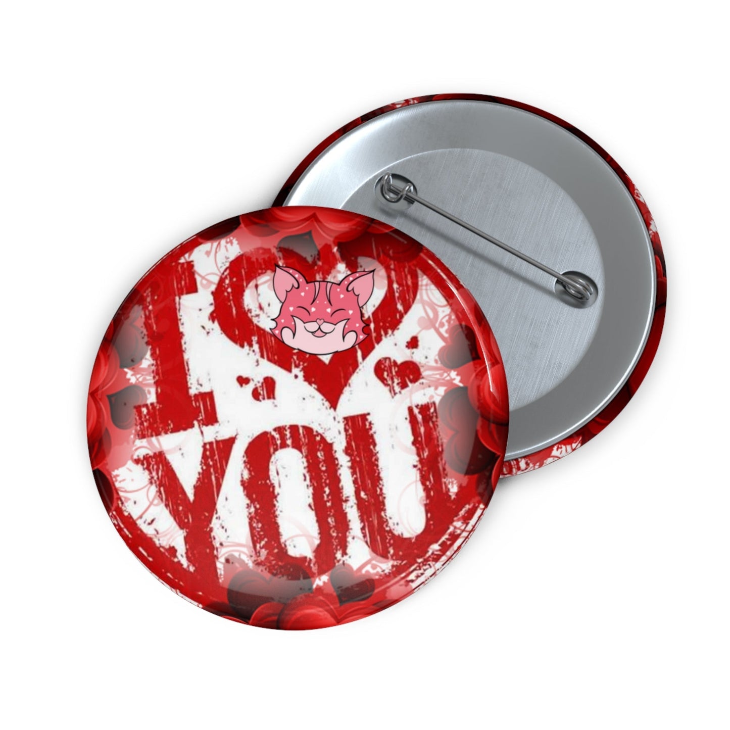 Stand out with the Nuggntine Pin Buttons available at Hey Nugget. Grab yours today!