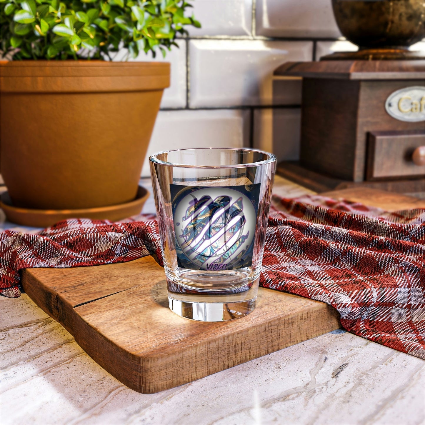 Stand out with the Zodiac Virgo Shot Glass, 1.5oz available at Hey Nugget. Grab yours today!
