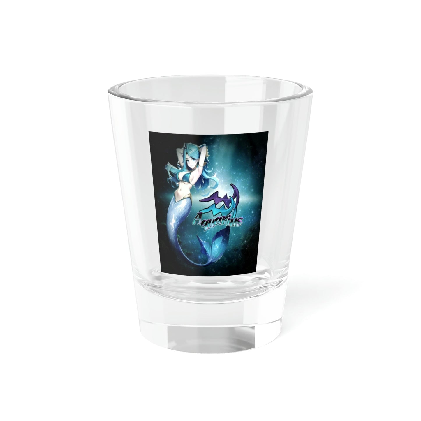 Stand out with the zodiac Aquarius Shot Glass, 1.5oz available at Hey Nugget. Grab yours today!