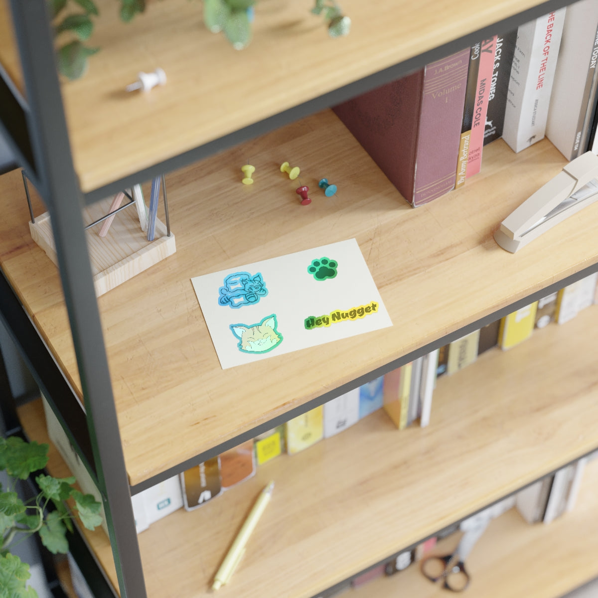 Stand out with the Sticker Sheets available at Hey Nugget. Grab yours today!
