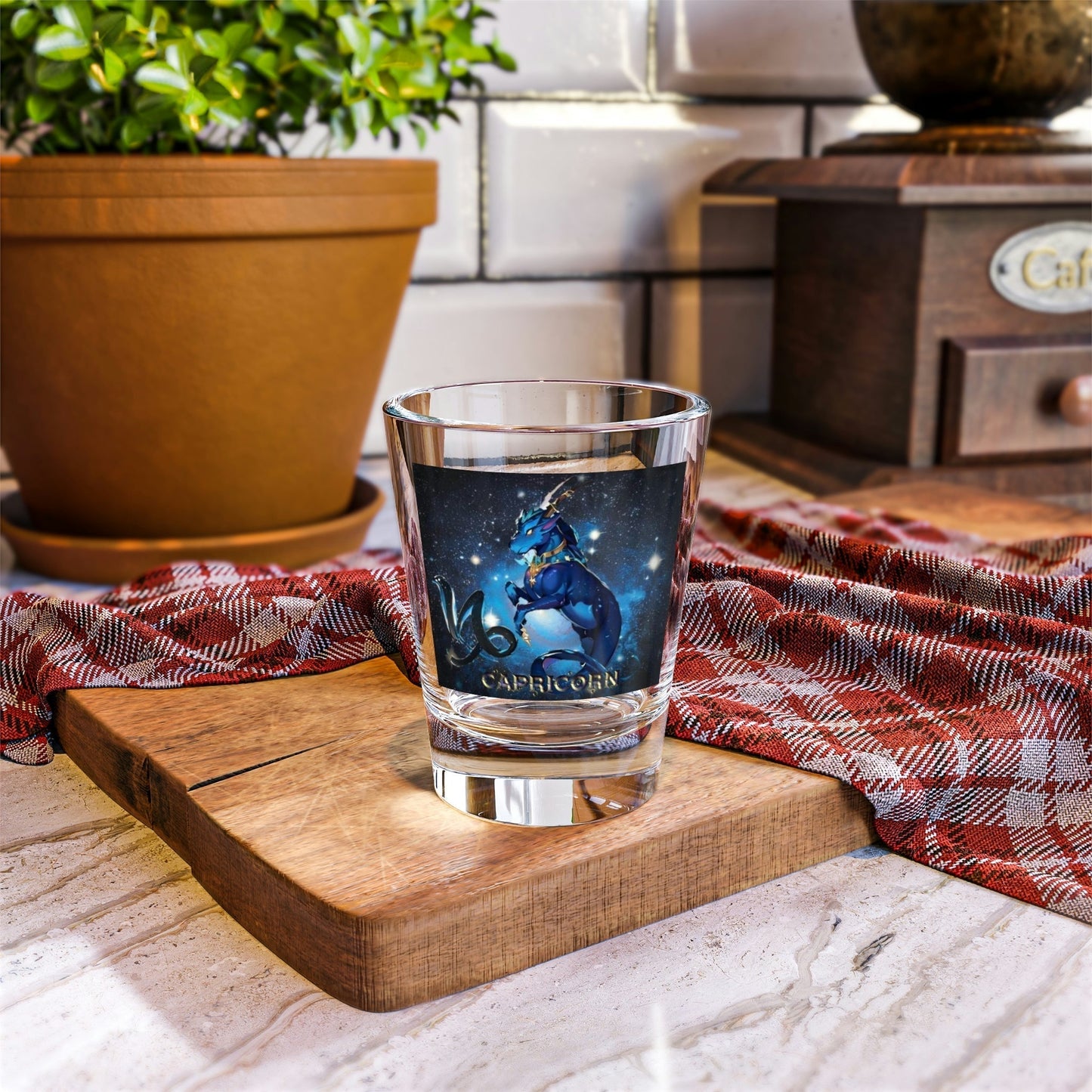 Stand out with the zodiac Capricorn Shot Glass, 1.5oz available at Hey Nugget. Grab yours today!
