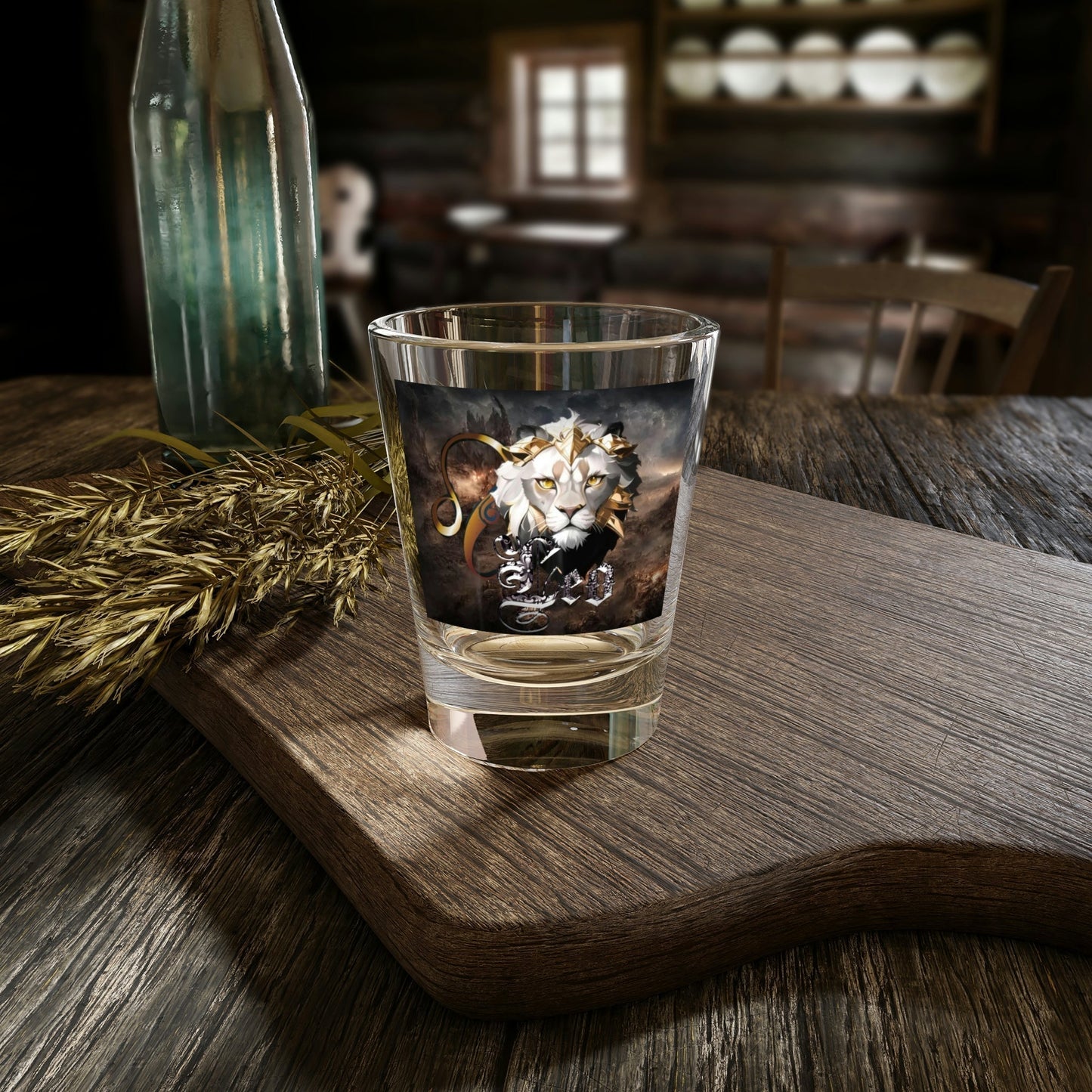 Stand out with the zodiac Leo Shot Glass, 1.5oz available at Hey Nugget. Grab yours today!