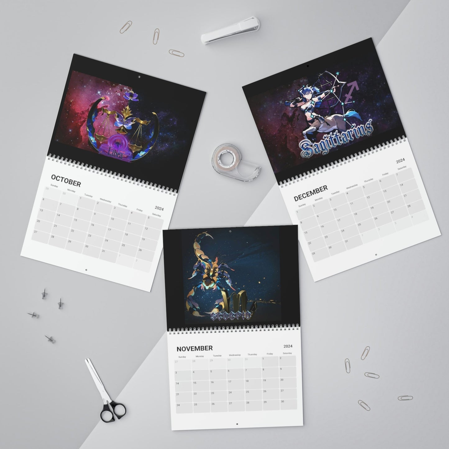 Stand out with the Zodiac Calendar (2024) available at Hey Nugget. Grab yours today!