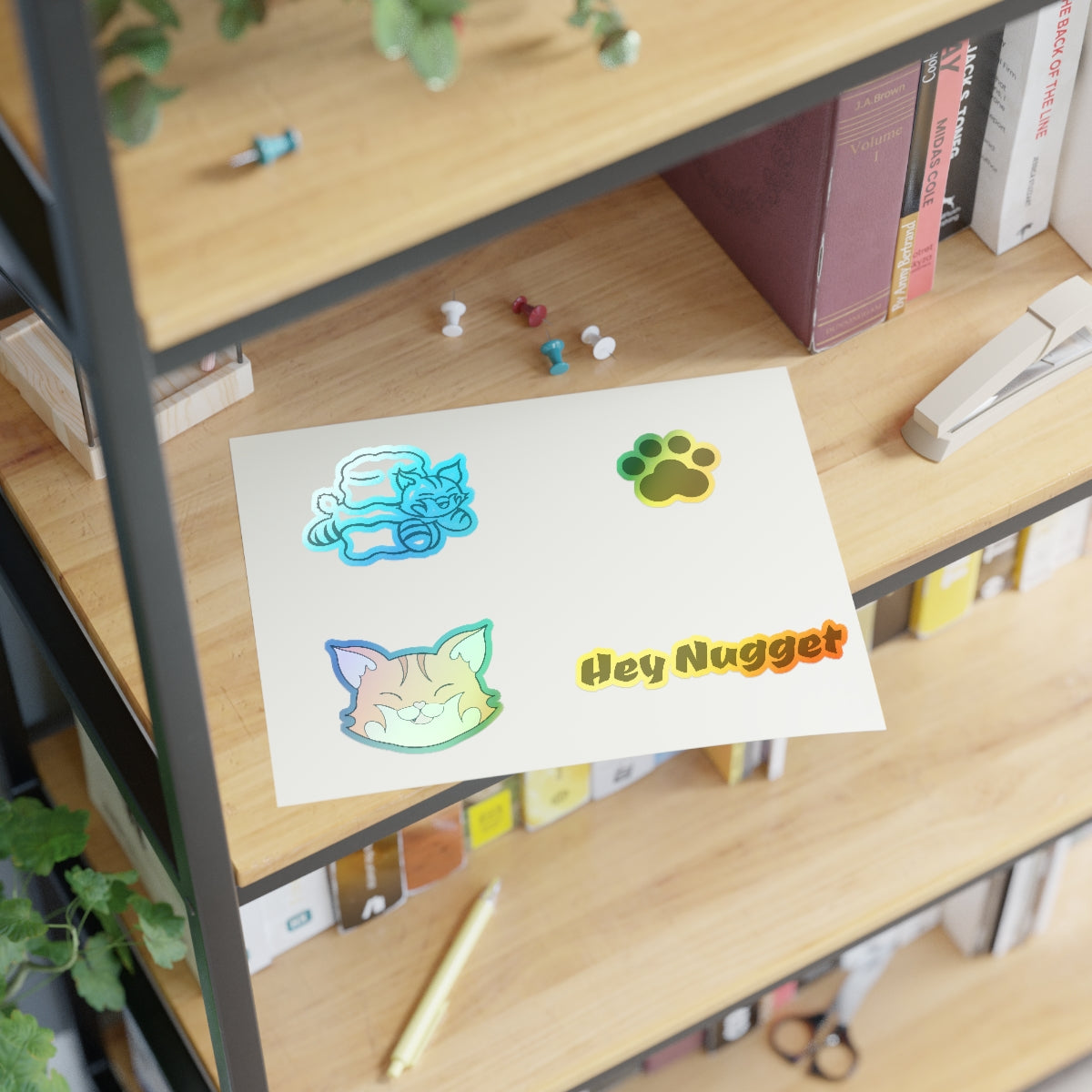 Stand out with the Sticker Sheets available at Hey Nugget. Grab yours today!