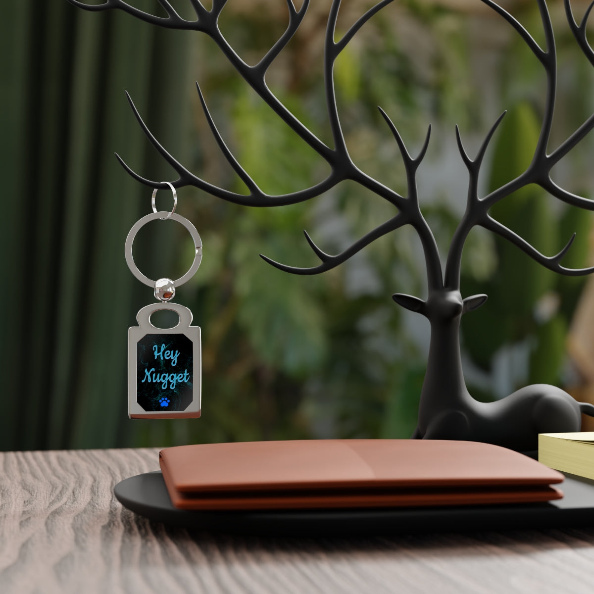 Stand out with the Rectangle Photo Keyring available at Hey Nugget. Grab yours today!