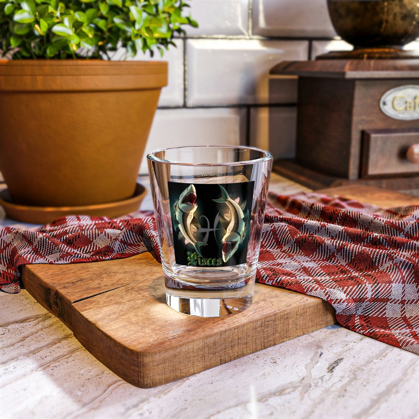 Stand out with the zodiac Pisces Shot Glass, 1.5oz available at Hey Nugget. Grab yours today!