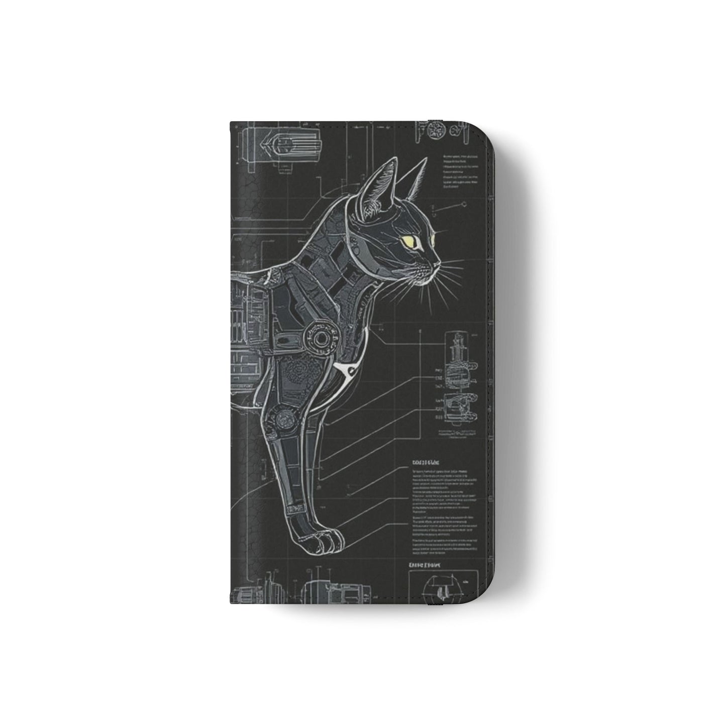Cat Anatomy Flip Cases