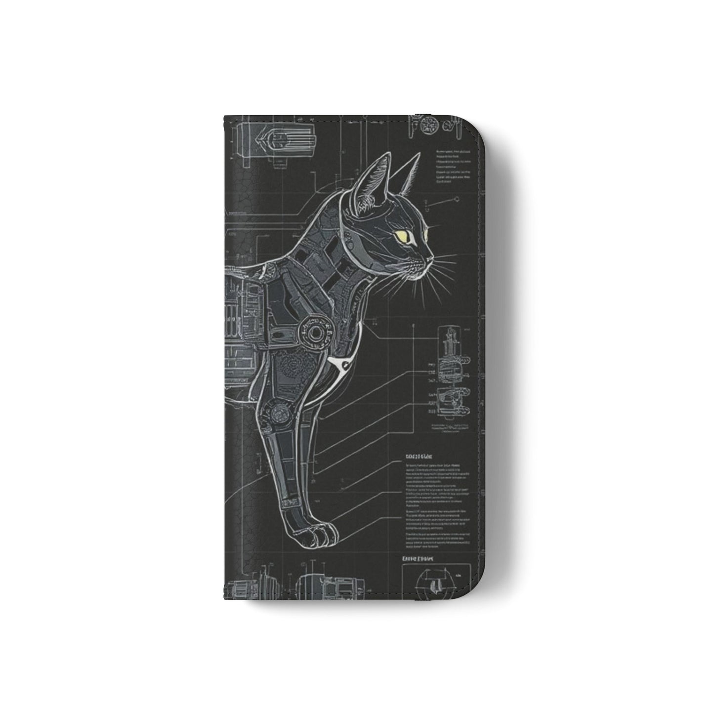 Cat Anatomy Flip Cases