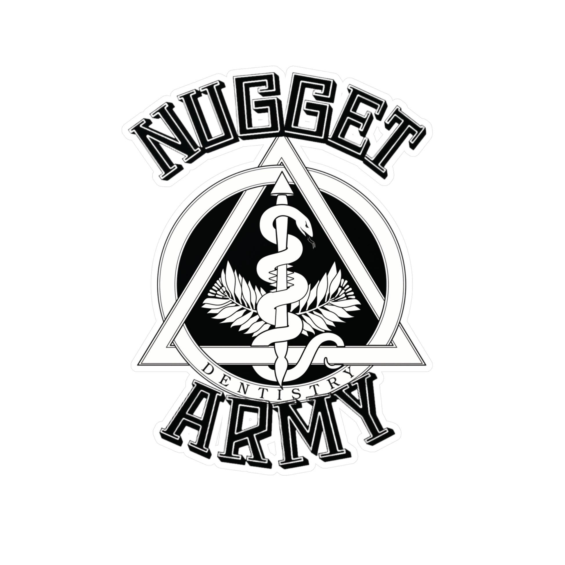 Stand out  with the  Nugget Army Dentist  available at Hey Nugget. Grab yours today!