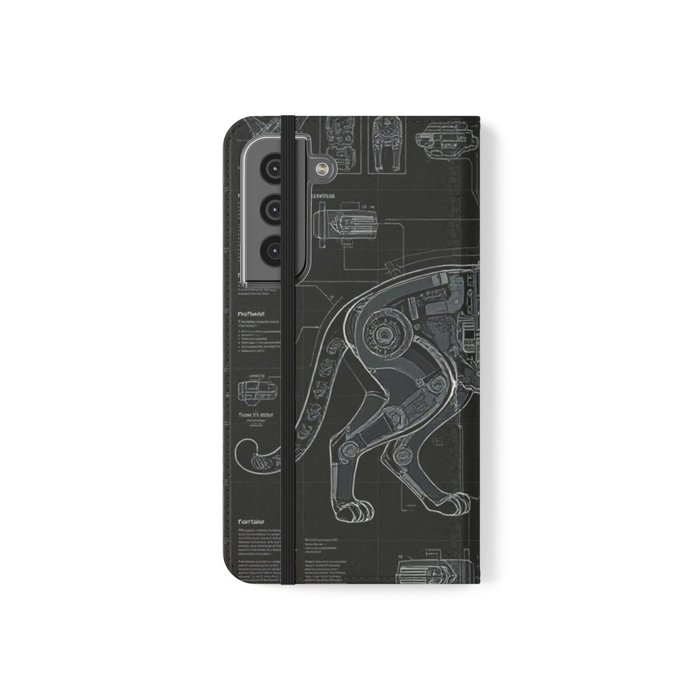 Cat Anatomy Flip Cases