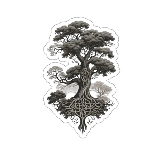 Stand out  with the  World Tree Stickers  available at Hey Nugget. Grab yours today!