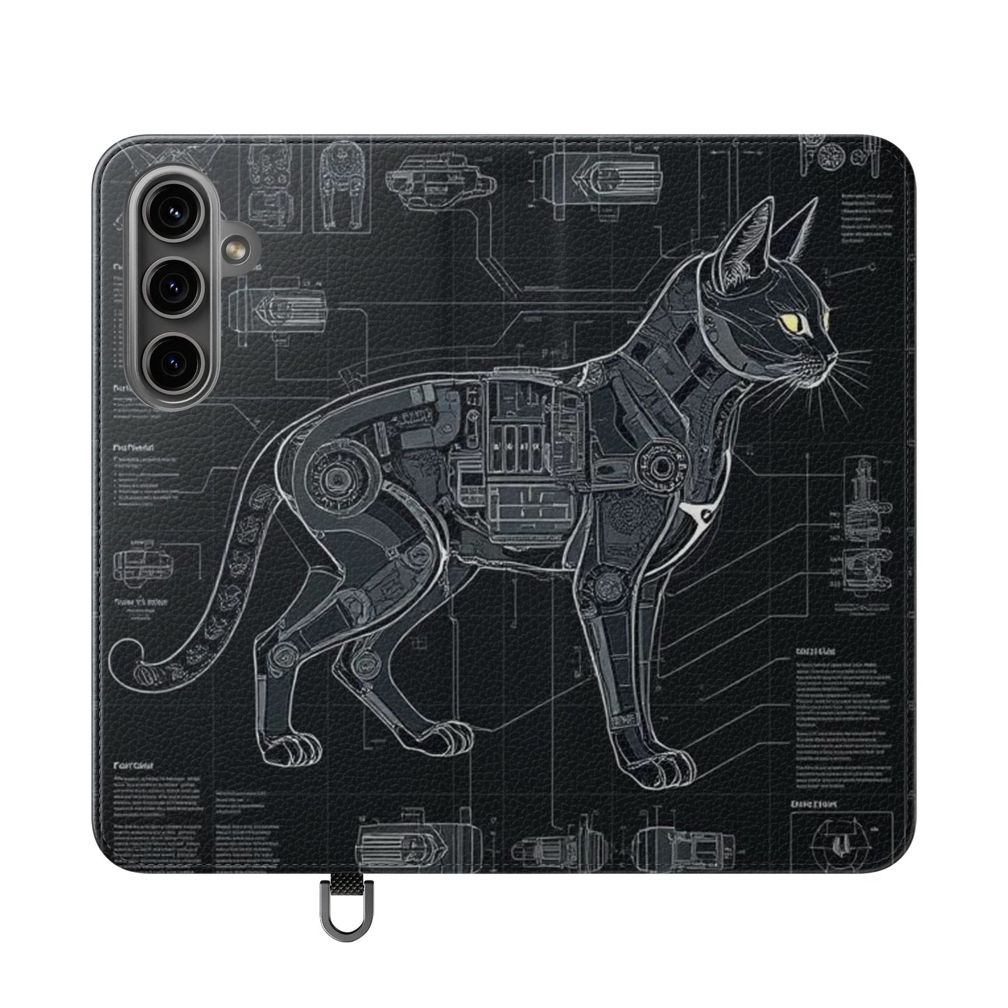 Cat Anatomy Flip Cases