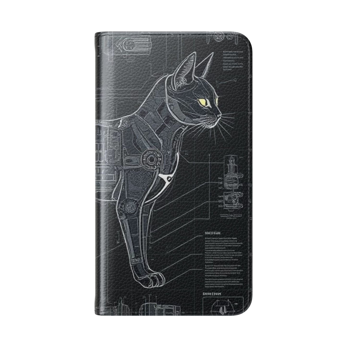 Cat Anatomy Flip Cases