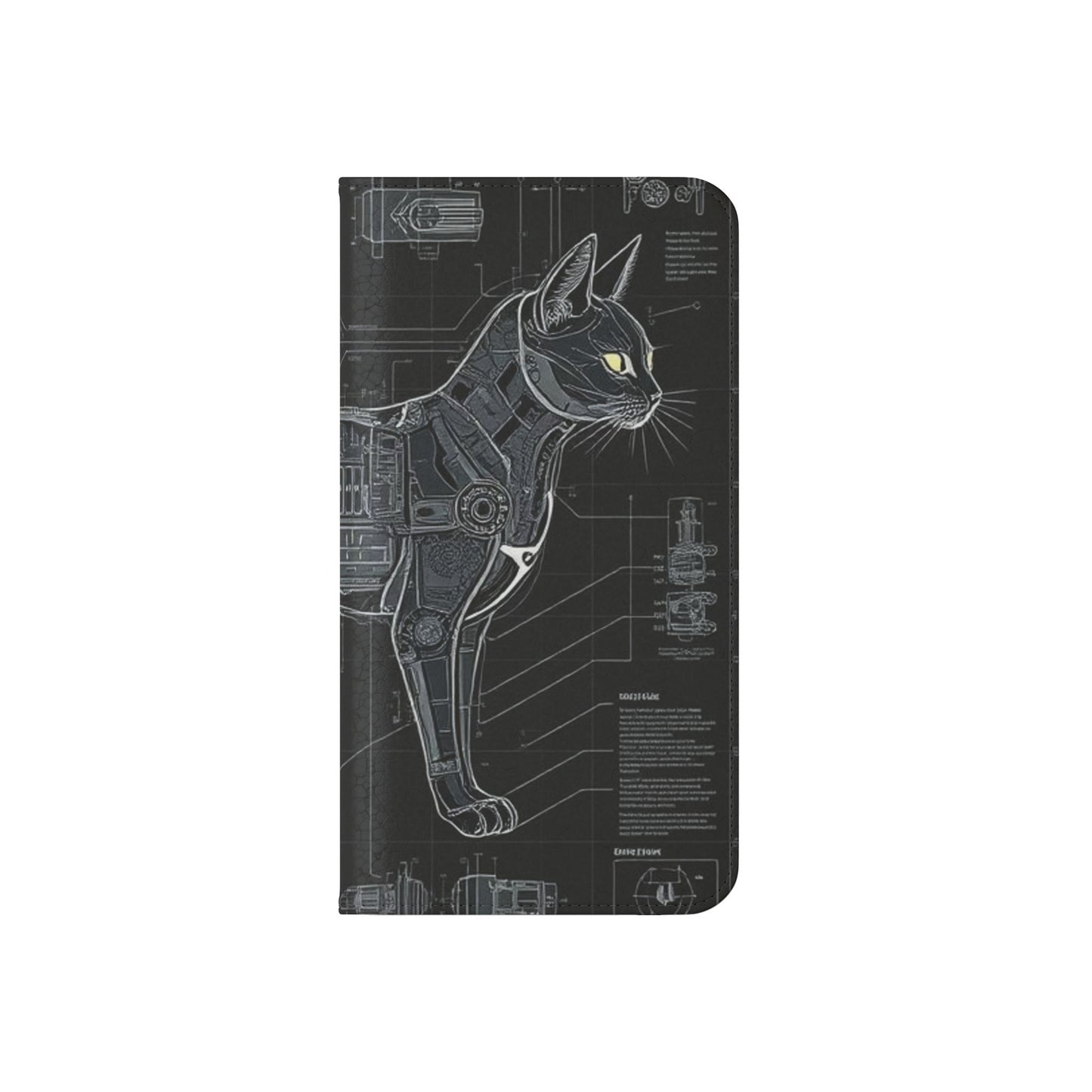 Cat Anatomy Flip Cases