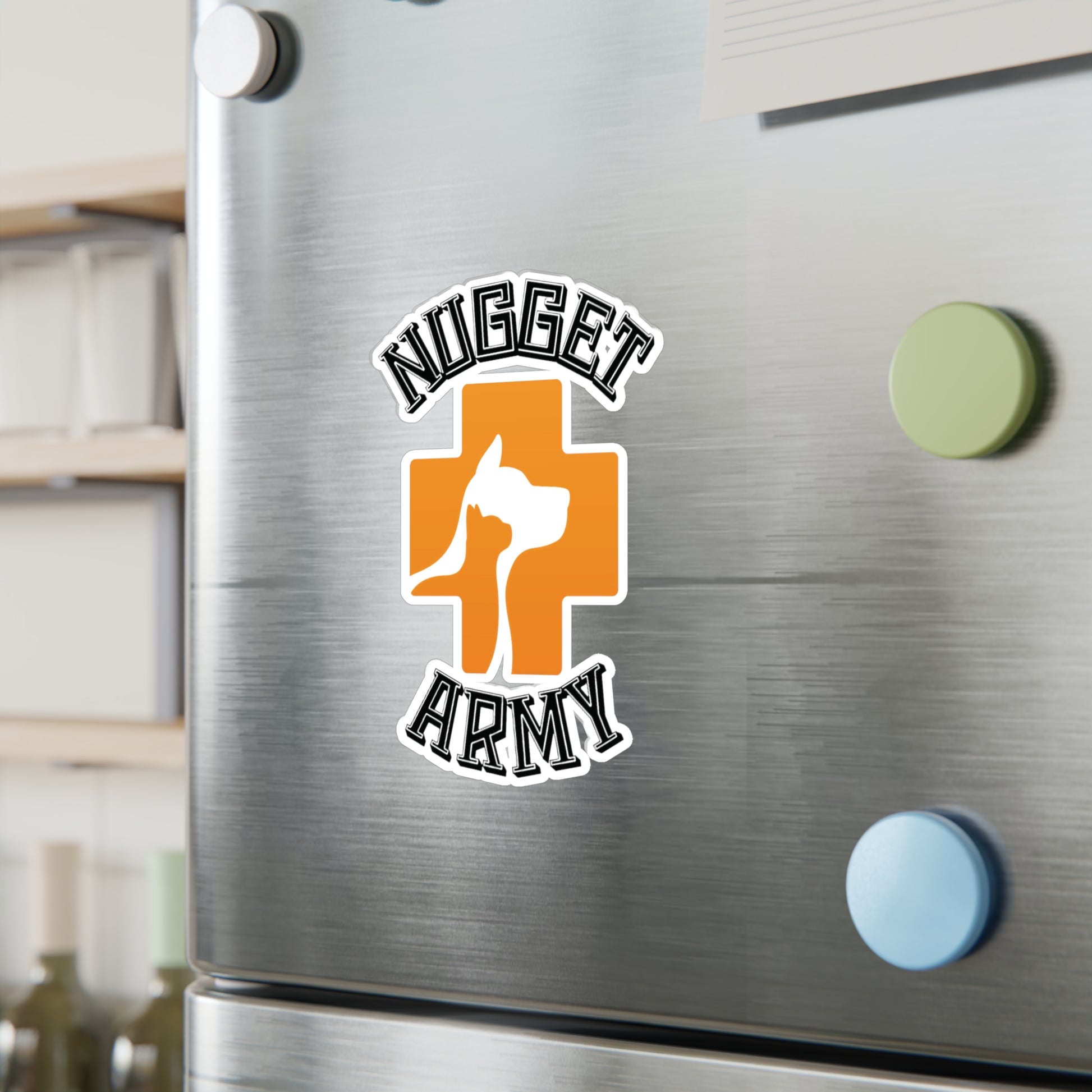 Stand out  with the  Nugget Army Vet  available at Hey Nugget. Grab yours today!