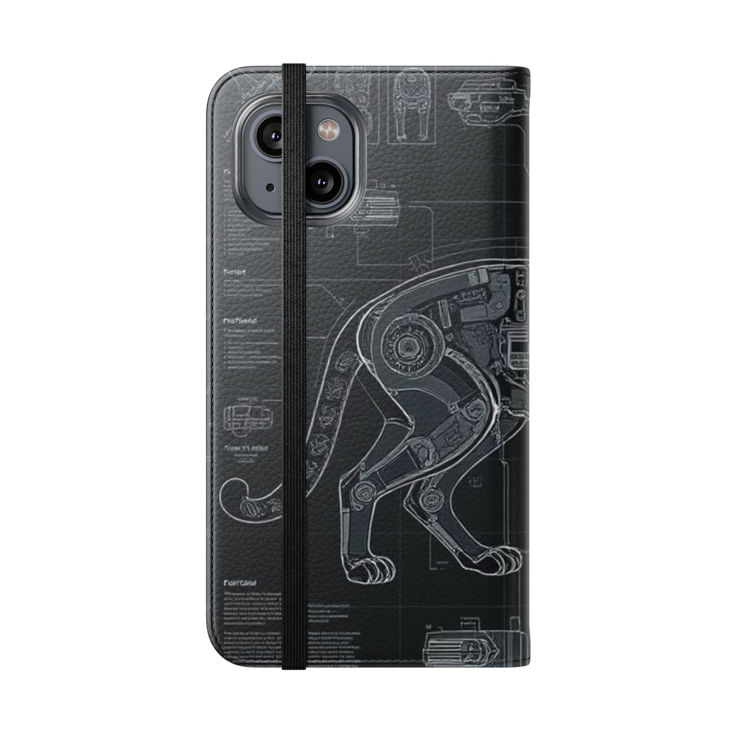 Cat Anatomy Flip Cases