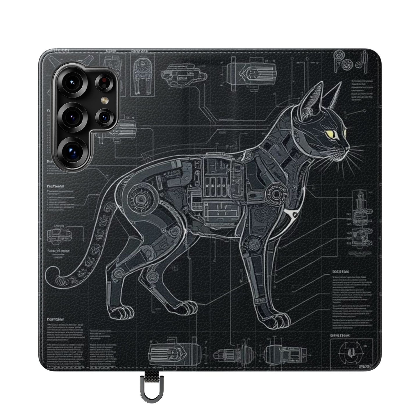 Cat Anatomy Flip Cases
