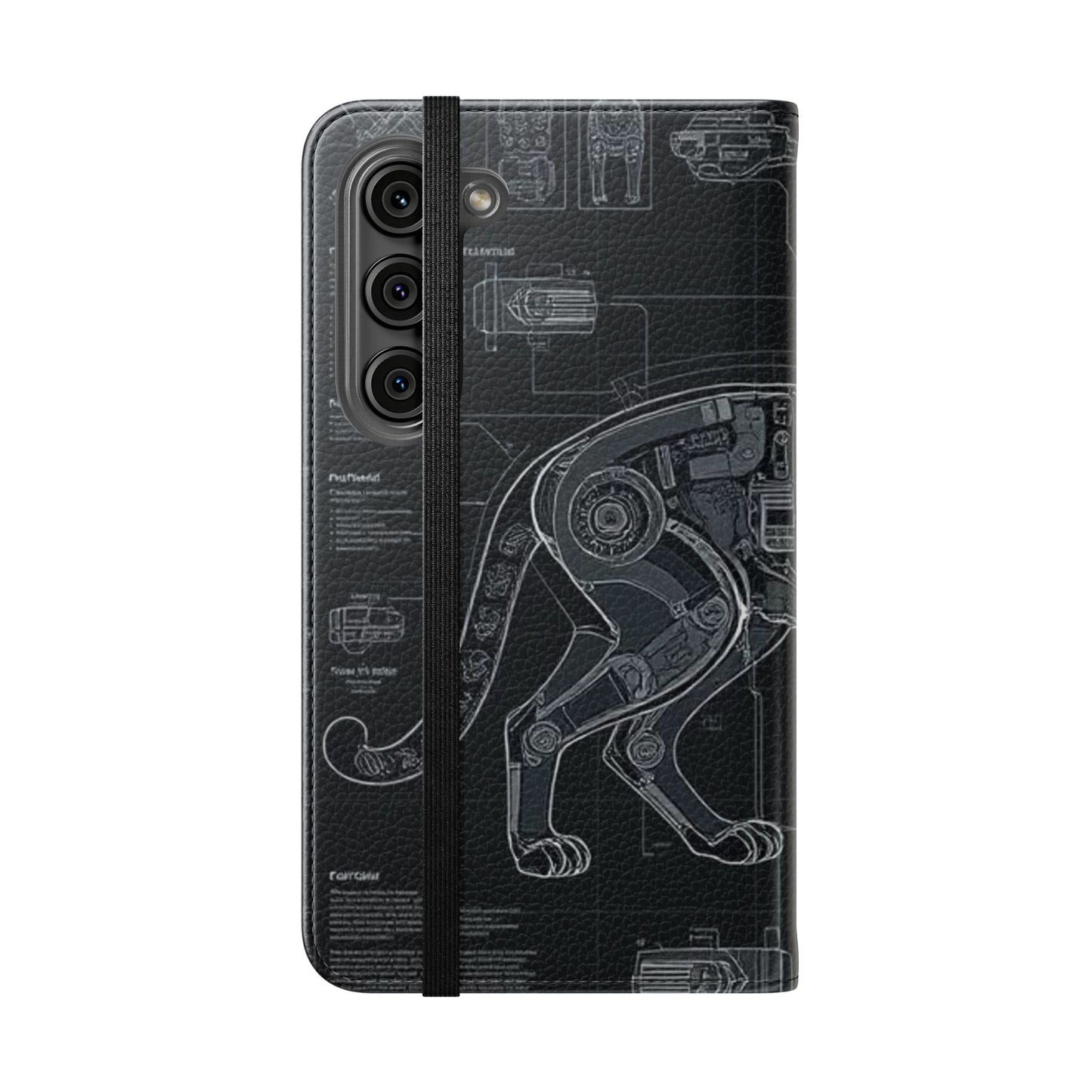 Cat Anatomy Flip Cases