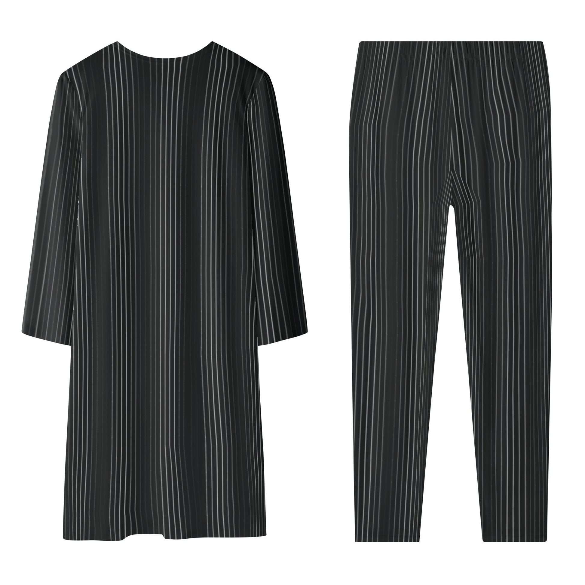 Stand out  with the  Pinstriped Women's Long Sleeve Cardigan and Leggings 2pcs  available at Hey Nugget. Grab yours today!
