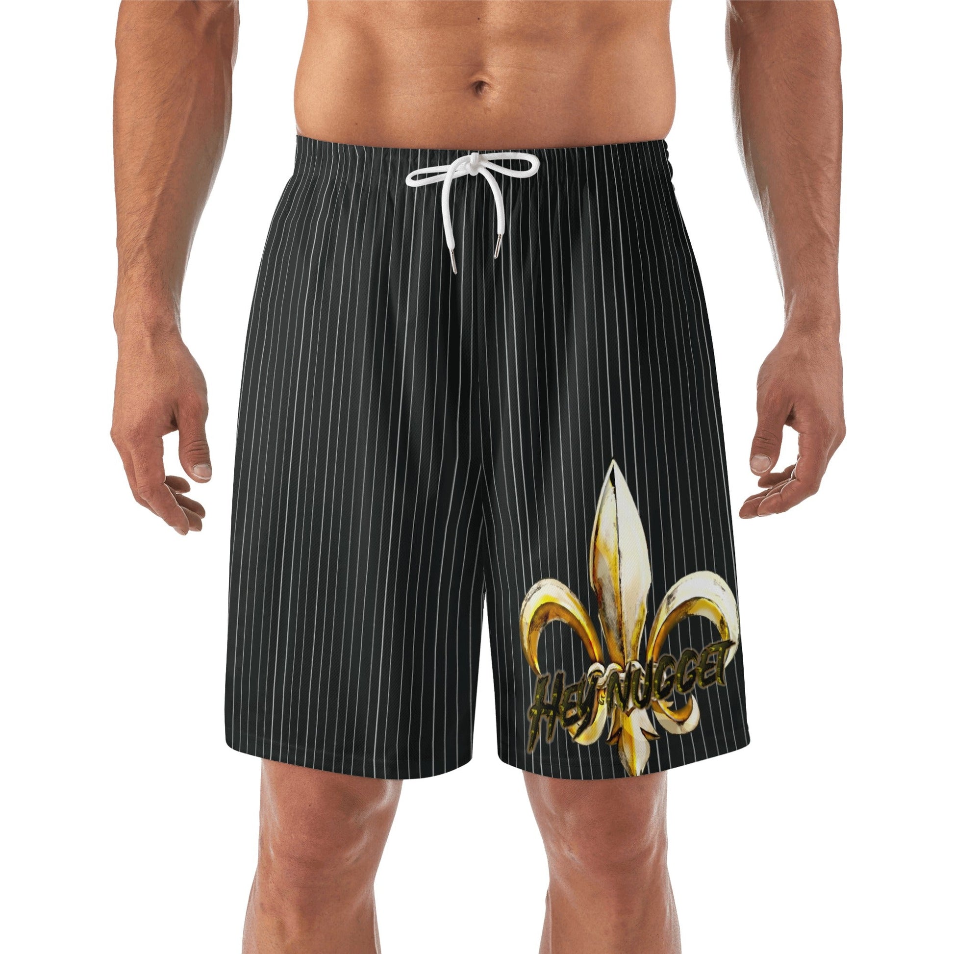 Stand out  with the  Men's Lightweight Beach Shorts  available at Hey Nugget. Grab yours today!