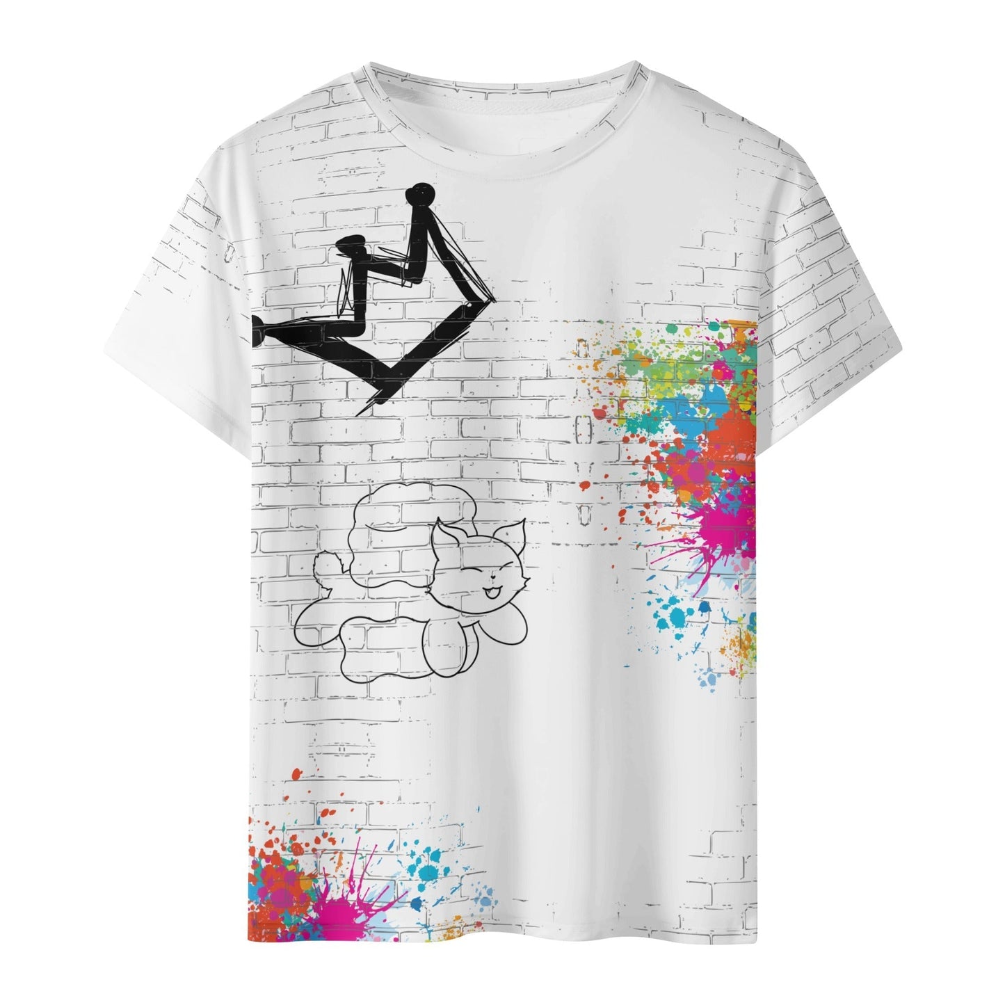 Stand out  with the  Street style Kids Short Sleeve T-Shirt  available at Hey Nugget. Grab yours today!