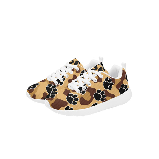Stand out  with the  Kids Leopard  Lace Up Athletic Shoes  available at Hey Nugget. Grab yours today!