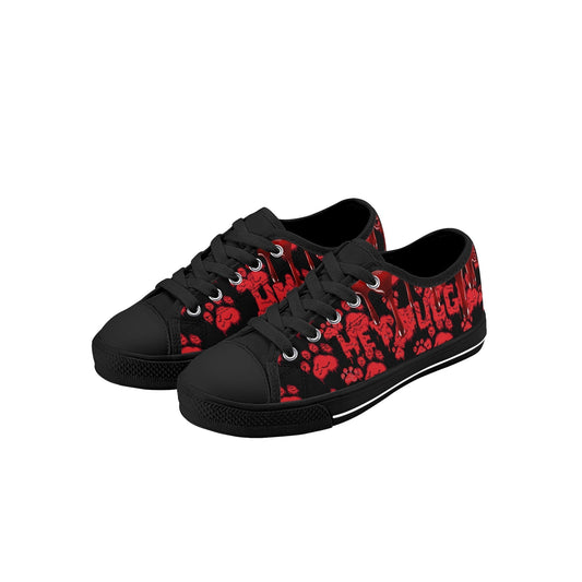 Stand out  with the  My Bloody Nuggieween Kids Low Top Canvas Shoes  available at Hey Nugget. Grab yours today!