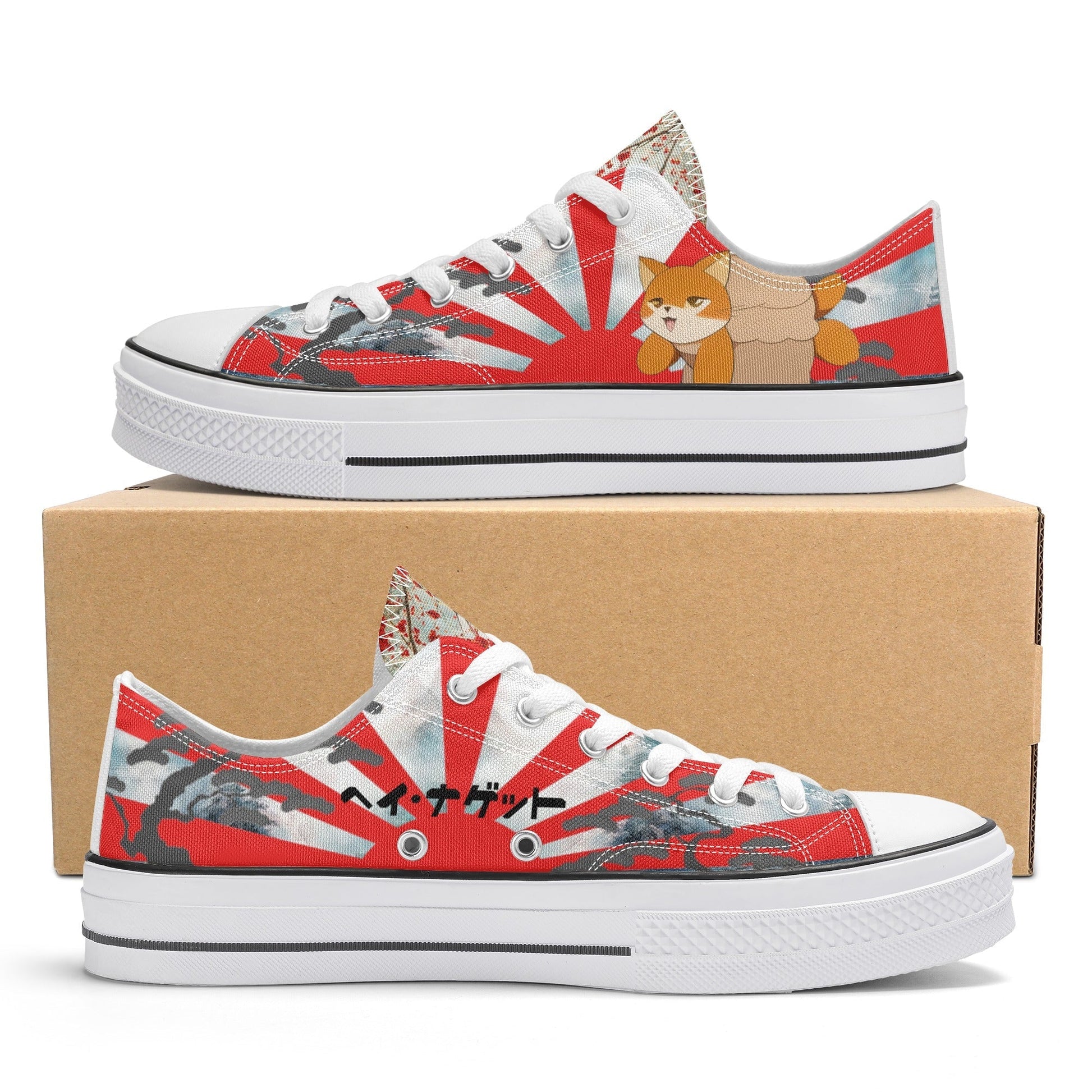 Stand out  with the  Tokyo 22  Mens Low Top Canvas Shoes  available at Hey Nugget. Grab yours today!