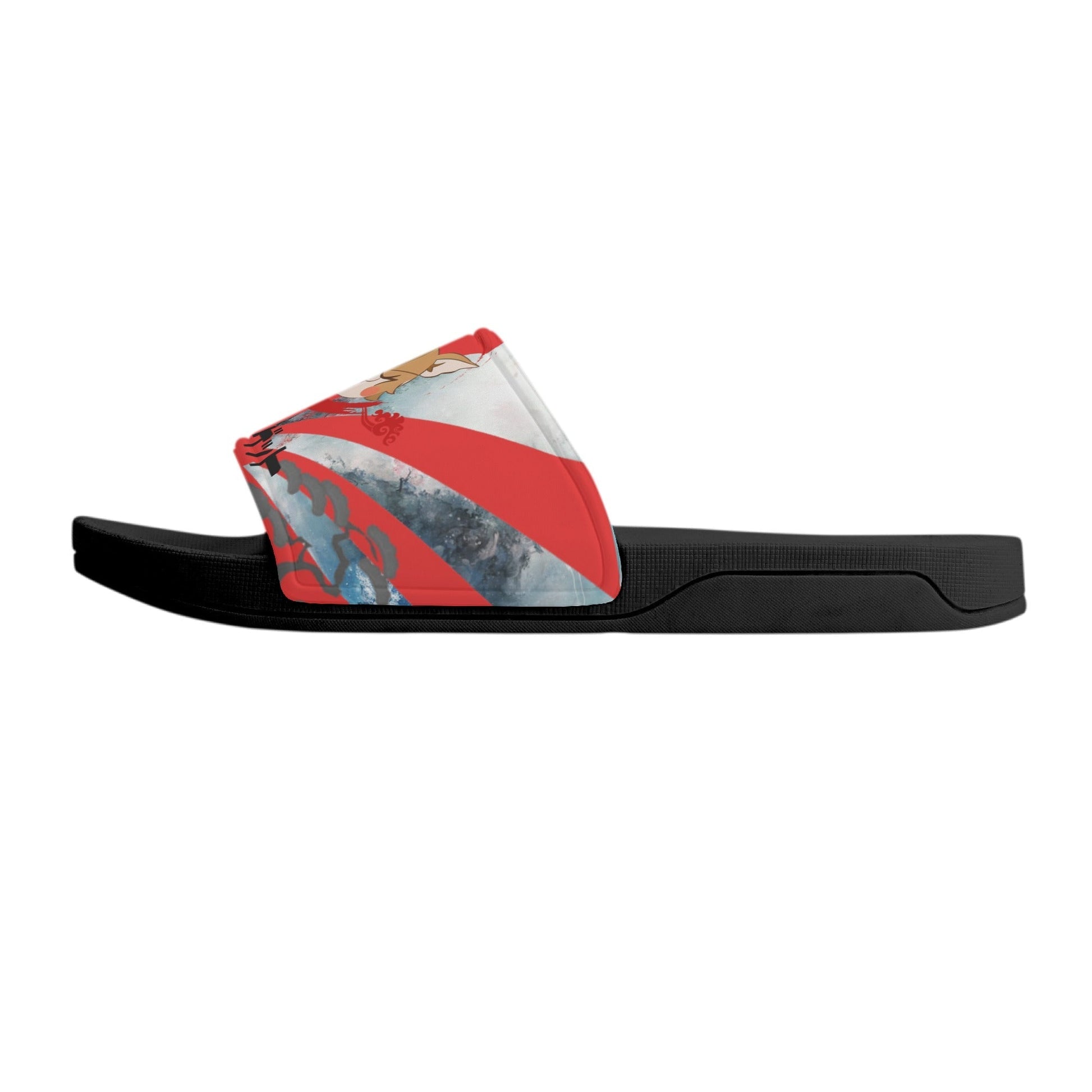 Stand out  with the  Tokyo Nugget Womens Slide Sandals Shoes  available at Hey Nugget. Grab yours today!