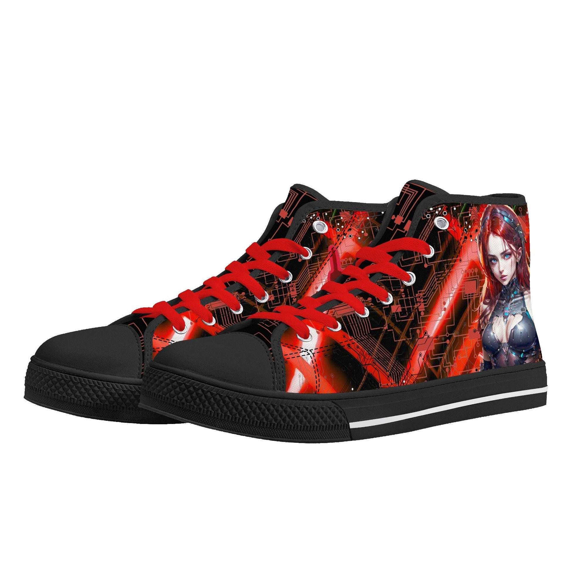Stand out  with the  Overload Mens High Top Canvas Shoes  available at Hey Nugget. Grab yours today!