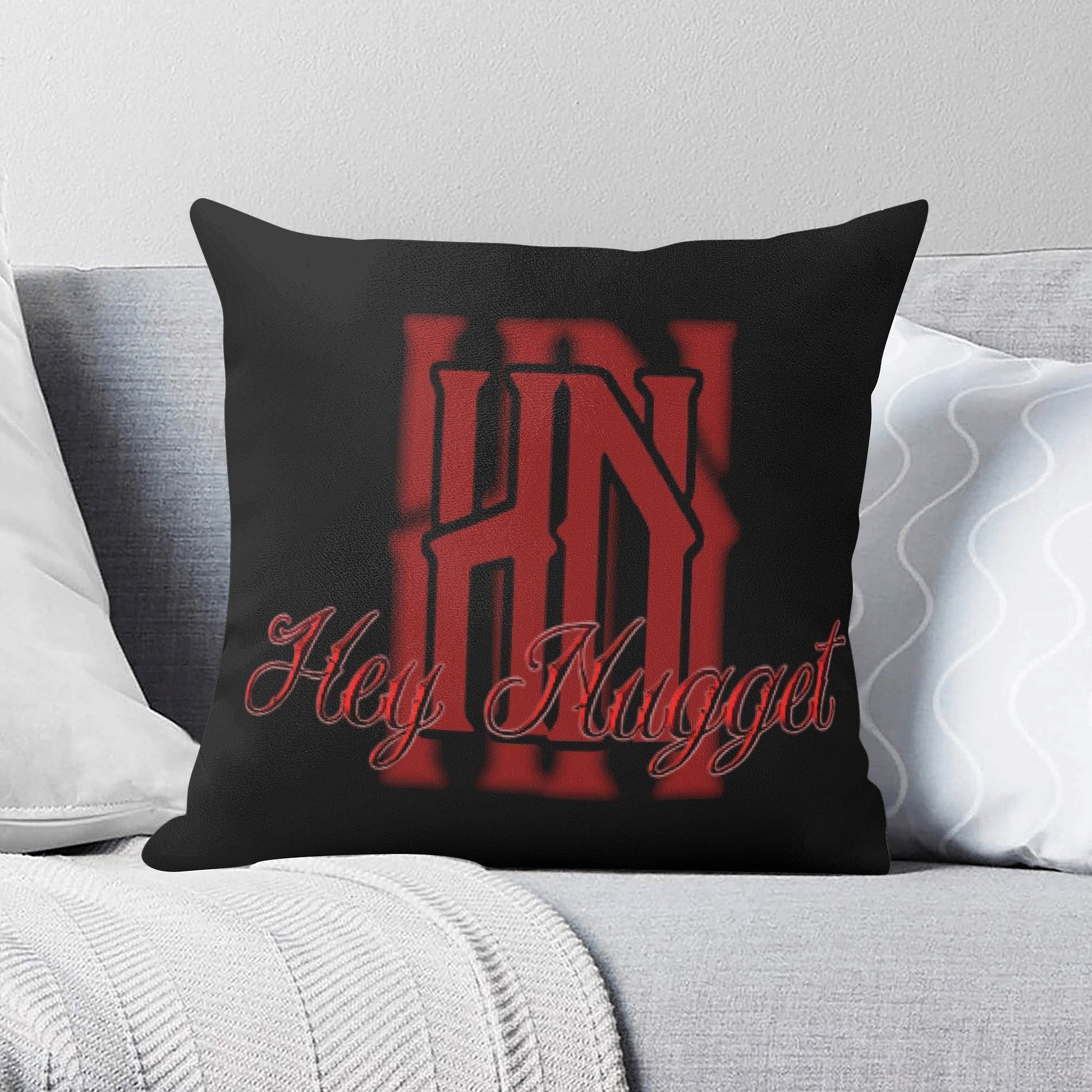 Stand out  with the  HN Double Side Pillow Cover  available at Hey Nugget. Grab yours today!
