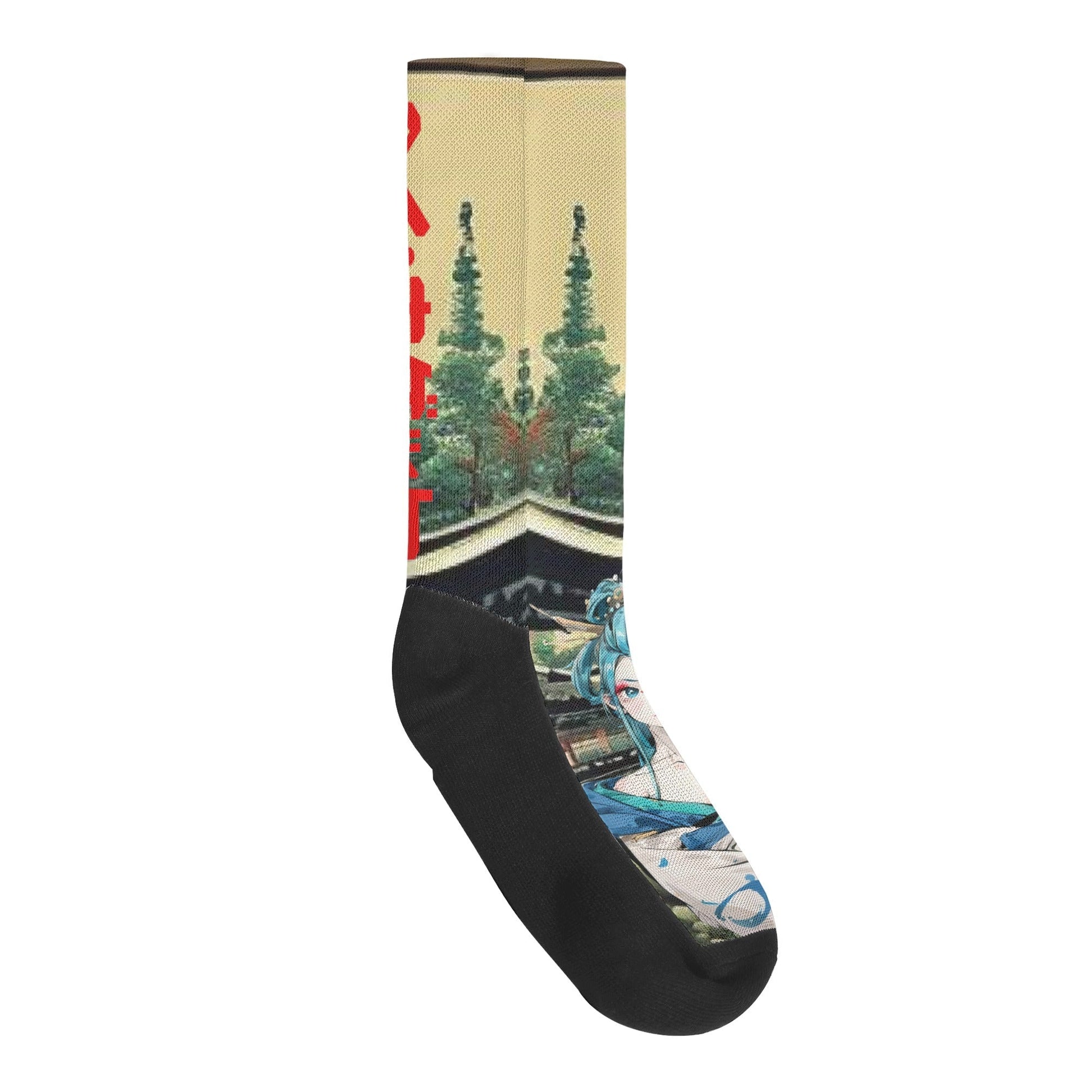 Stand out  with the  Tokyo Nugget Crew Socks  available at Hey Nugget. Grab yours today!