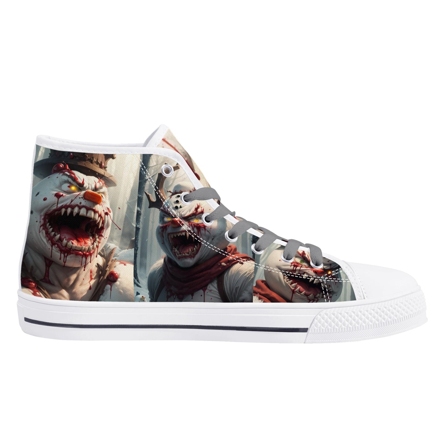 Stand out  with the  Frostys Revenge Womens High Top Canvas Shoes  available at Hey Nugget. Grab yours today!