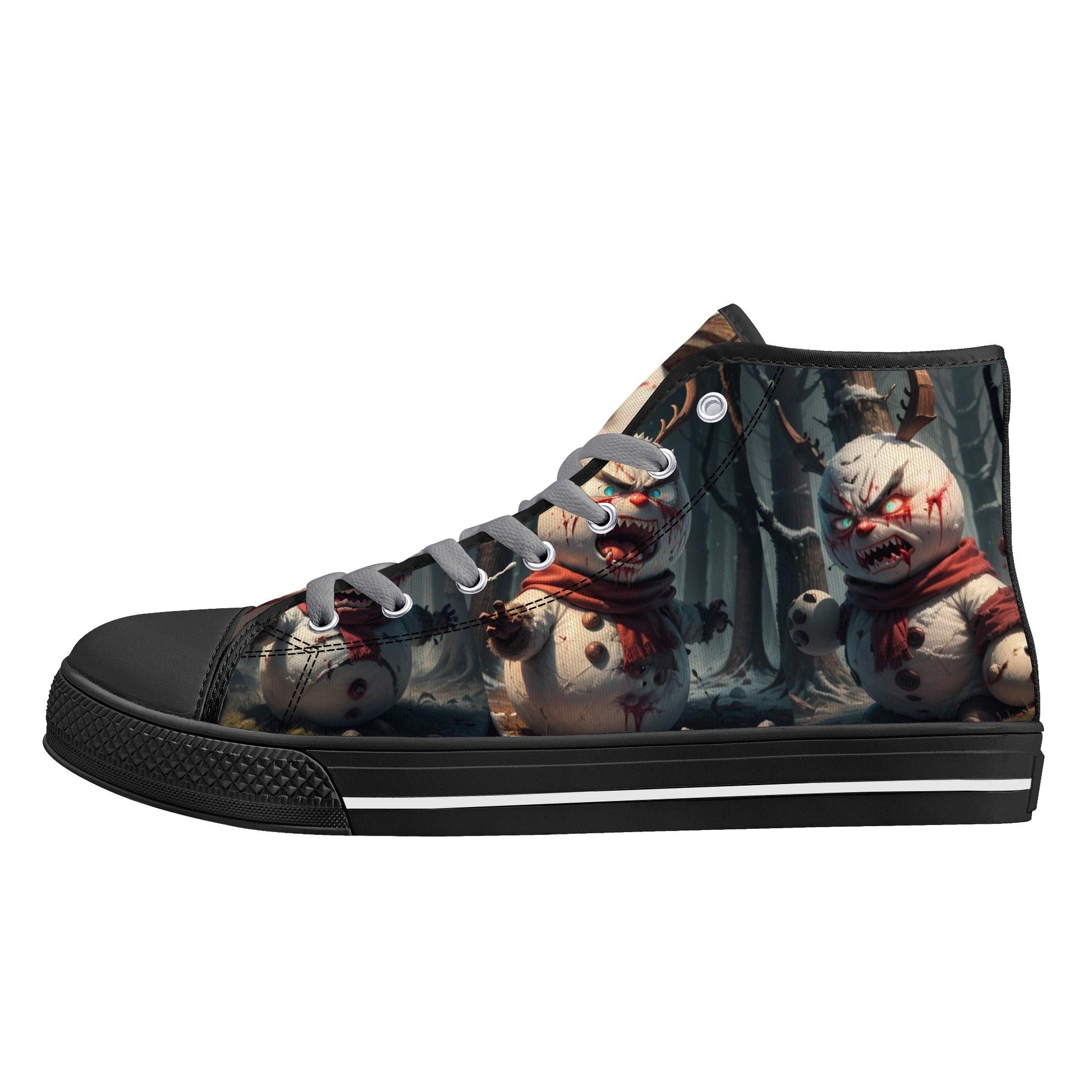 Stand out  with the  Frostys revenge Mens High Top Canvas Shoes  available at Hey Nugget. Grab yours today!