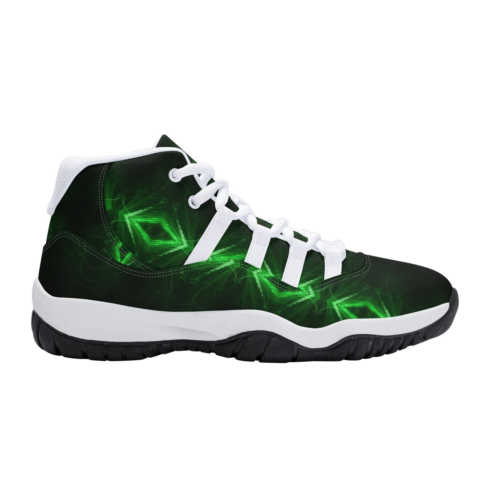 Stand out  with the  Mens High Top Retro Basketball Sneakers  available at Hey Nugget. Grab yours today!